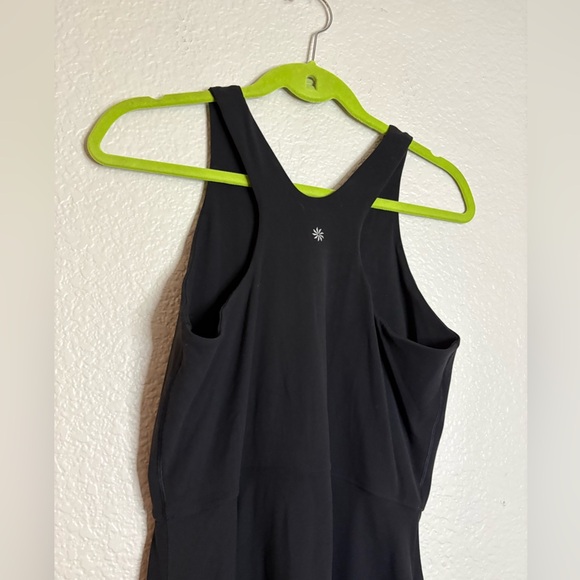 Athleta Conscious Dress Large Tall Black Racerback Athletic Tennis Golf Mini LT - Picture 5 of 12